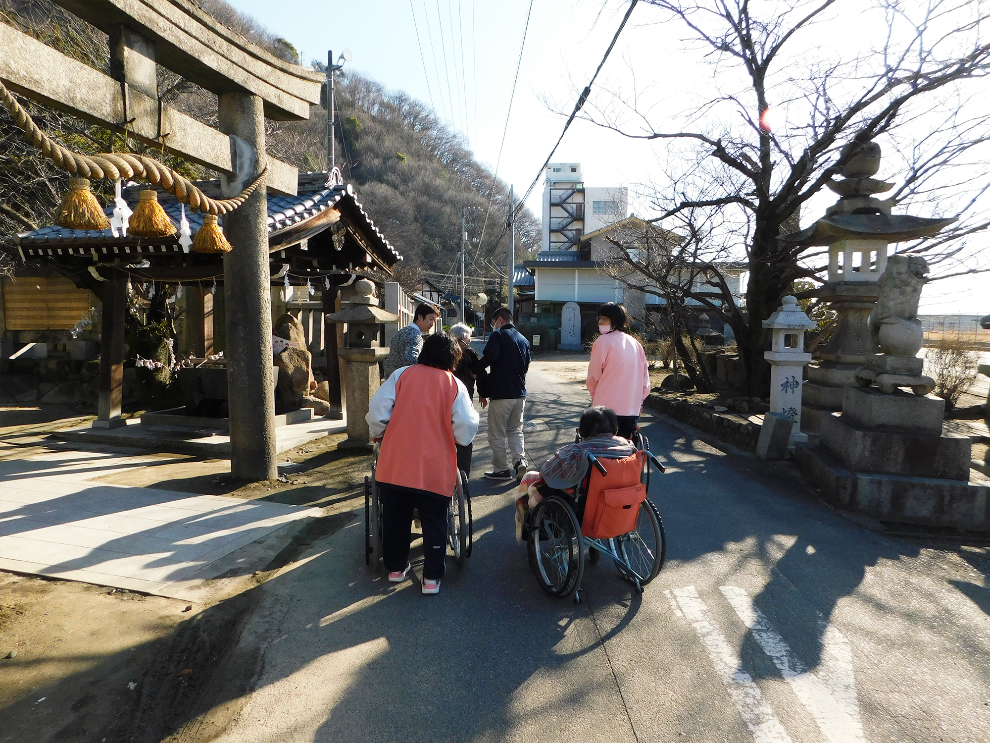 糸崎神社へ初詣