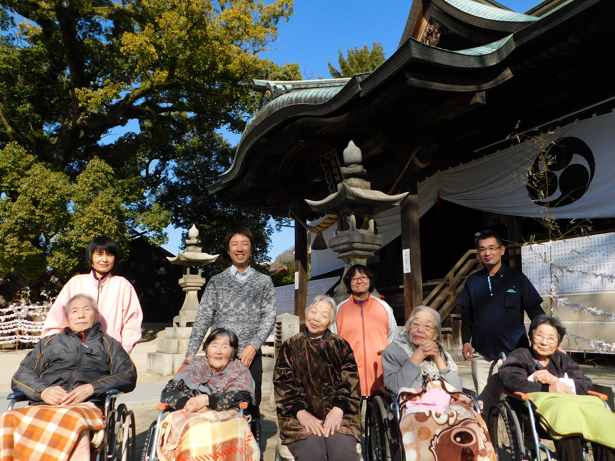 糸崎神社へ初詣