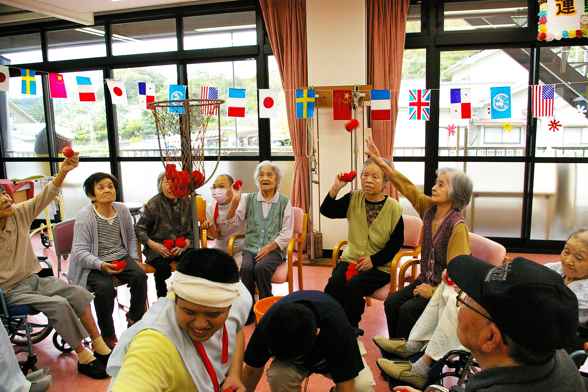 秋の大運動会　～特養＆ショートステイ～